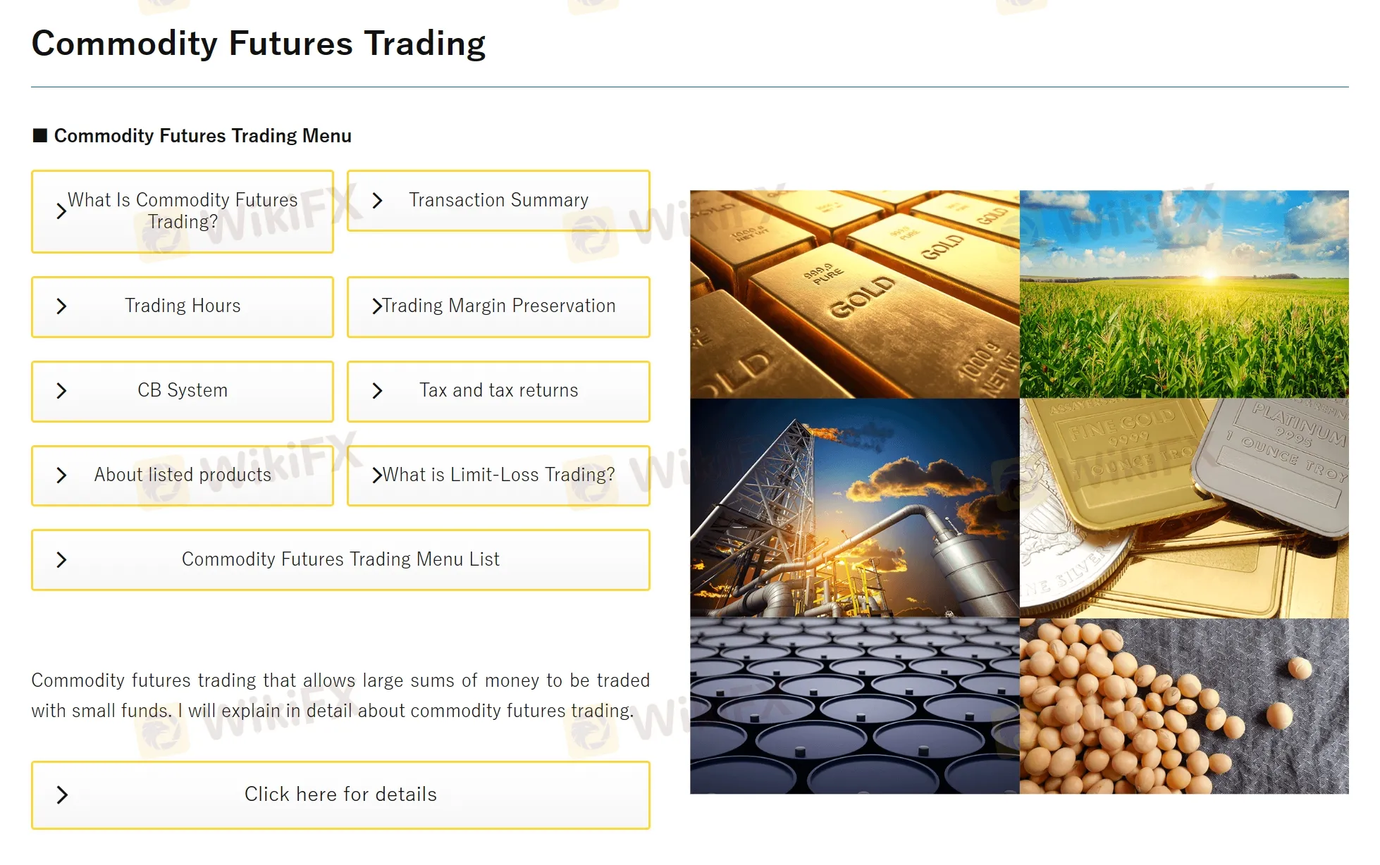 Commodity Futures Trading