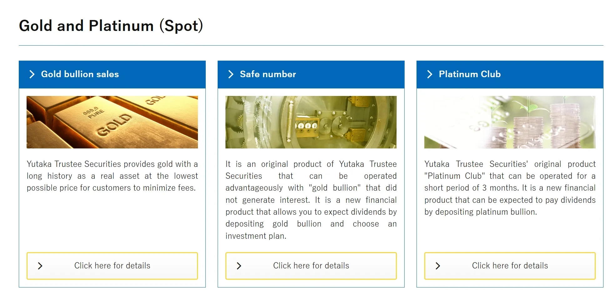 Gold and Platinum (Spot)