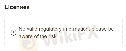 No license No license