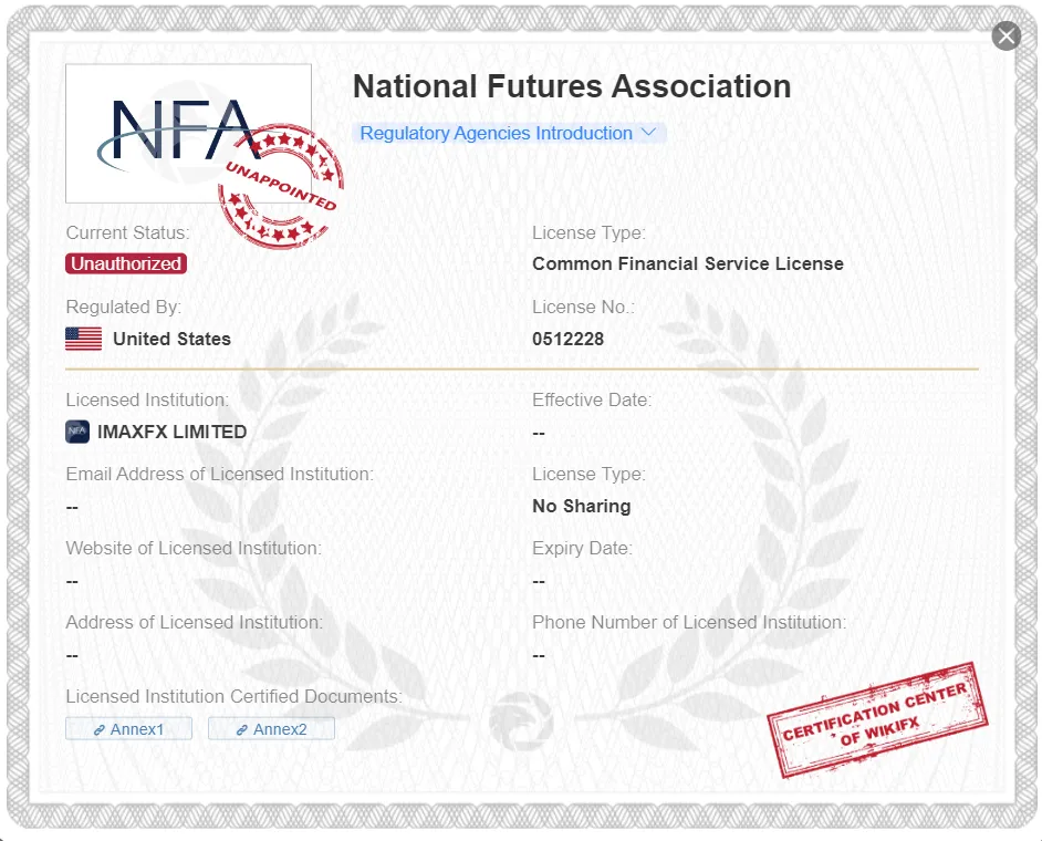 unauthorized NFA license unauthorized NFA license