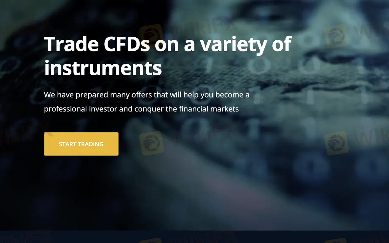 Edge Finance's home page
