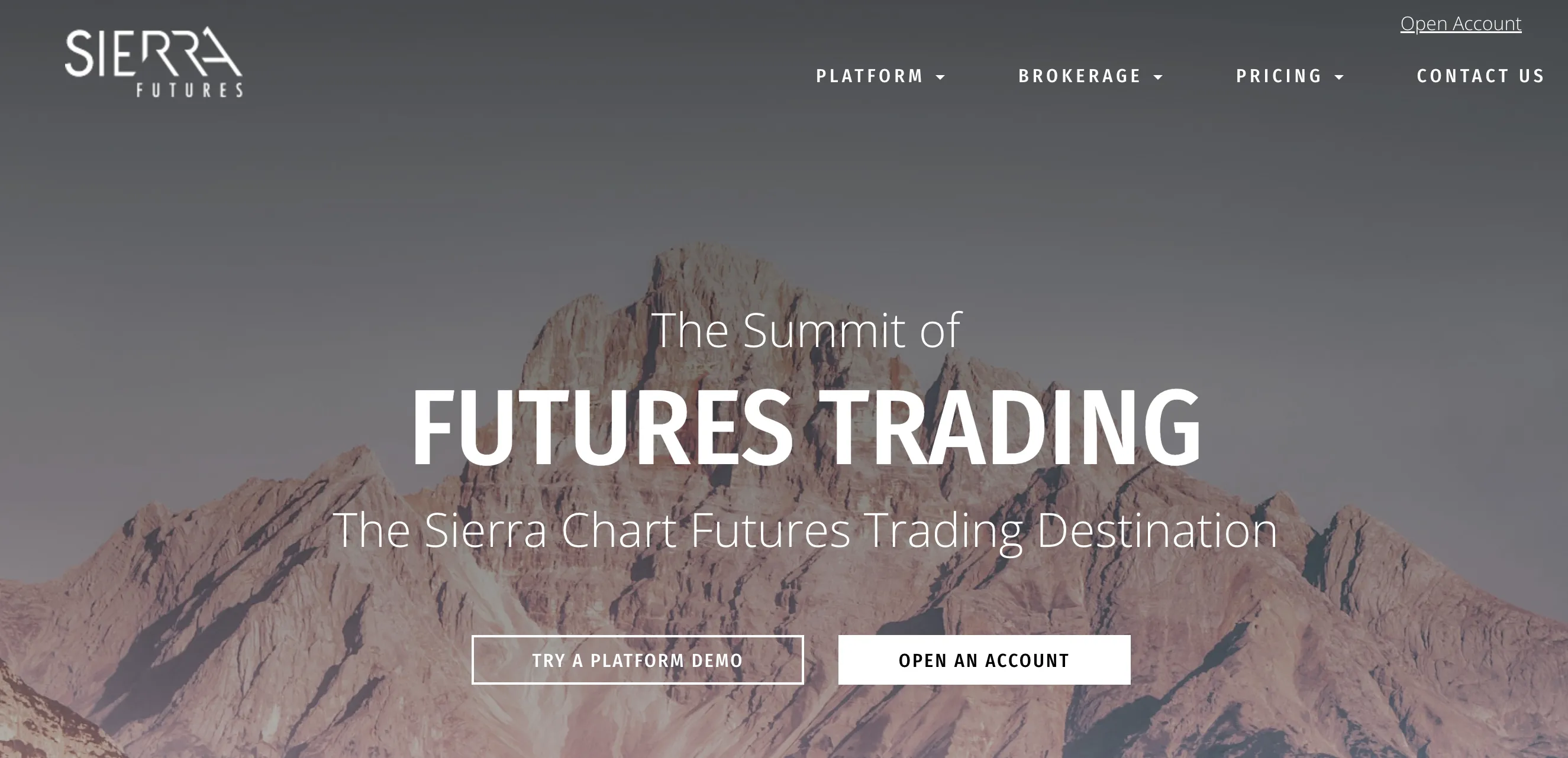 ภาพรวมของ Sierra Futures ภาพรวมของ Sierra Futures