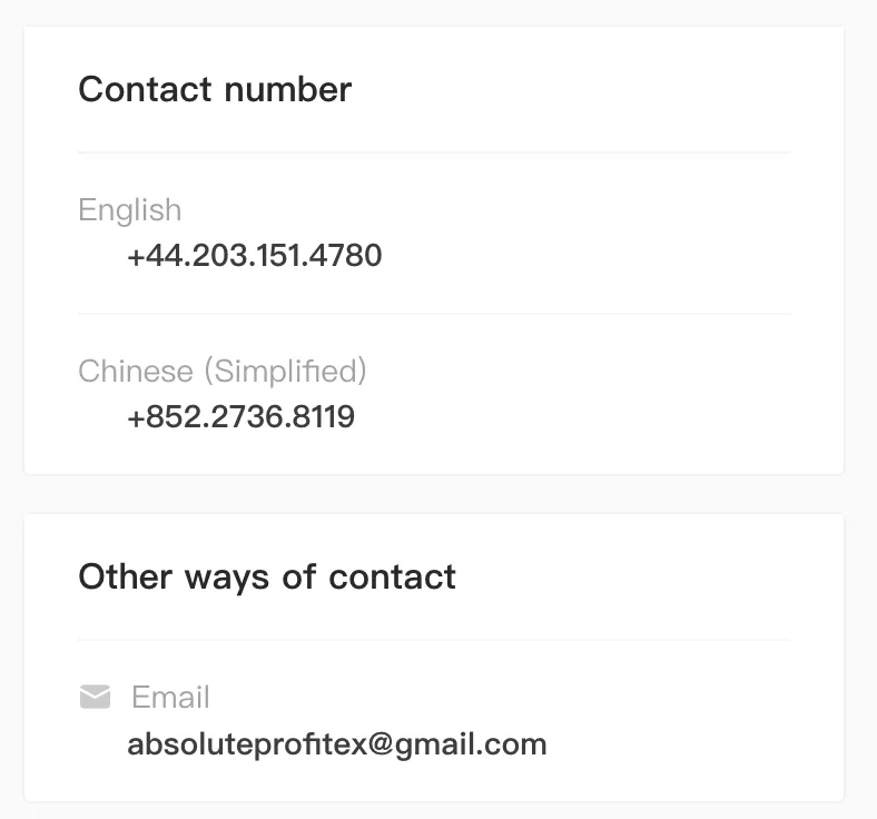 Customer Support