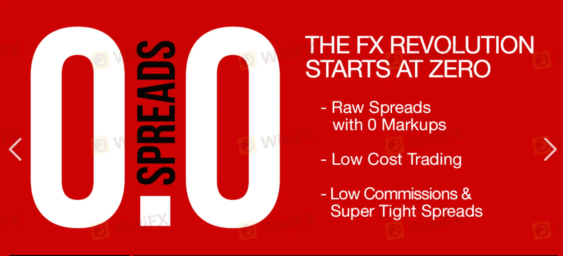 Spreads & Commissions Spreads & Commissions