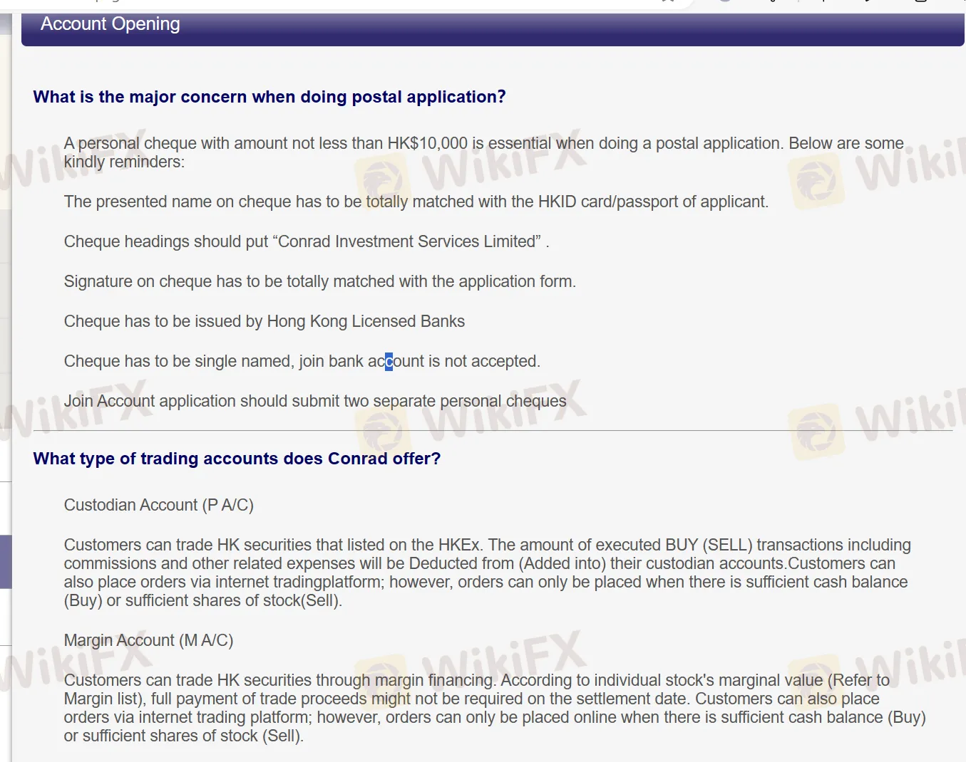 Account details Account details