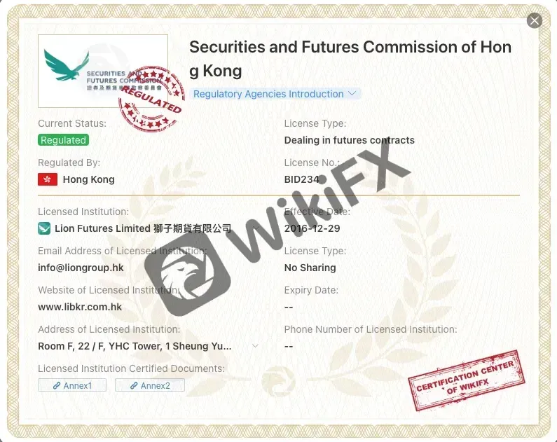 Regulatory Status Regulatory Status