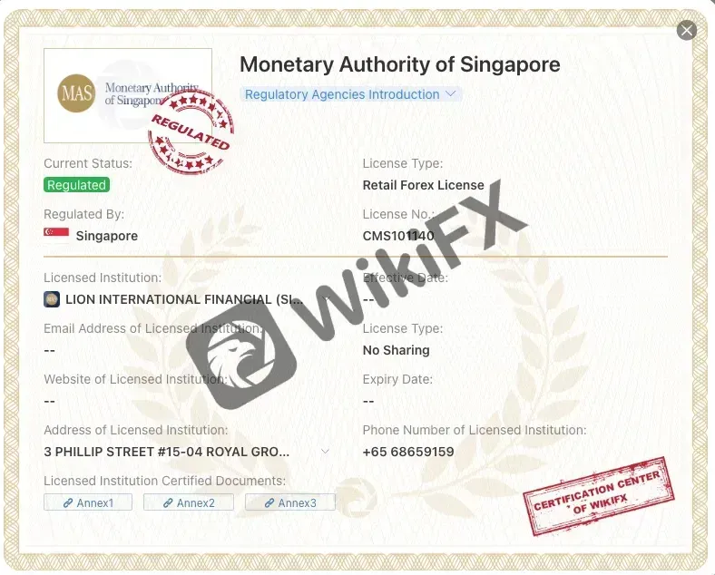 Regulatory Status Regulatory Status