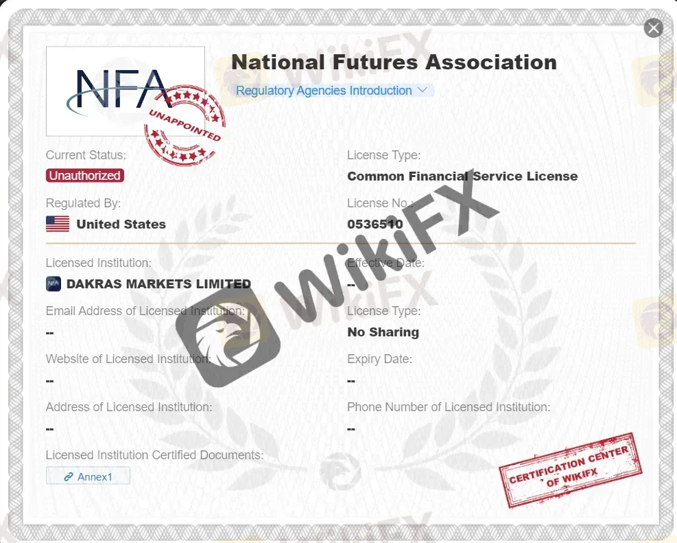 هل Dakras شرعي أم احتيال؟