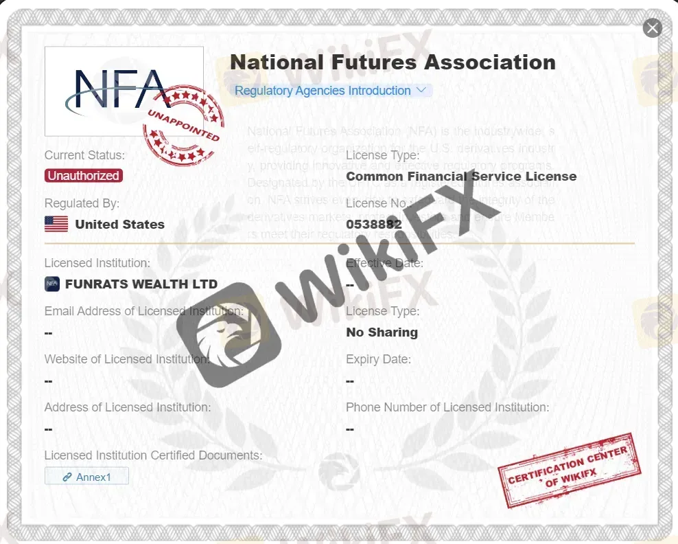 FUNRATS이(가) 합법인가요 아니면 사기인가요?