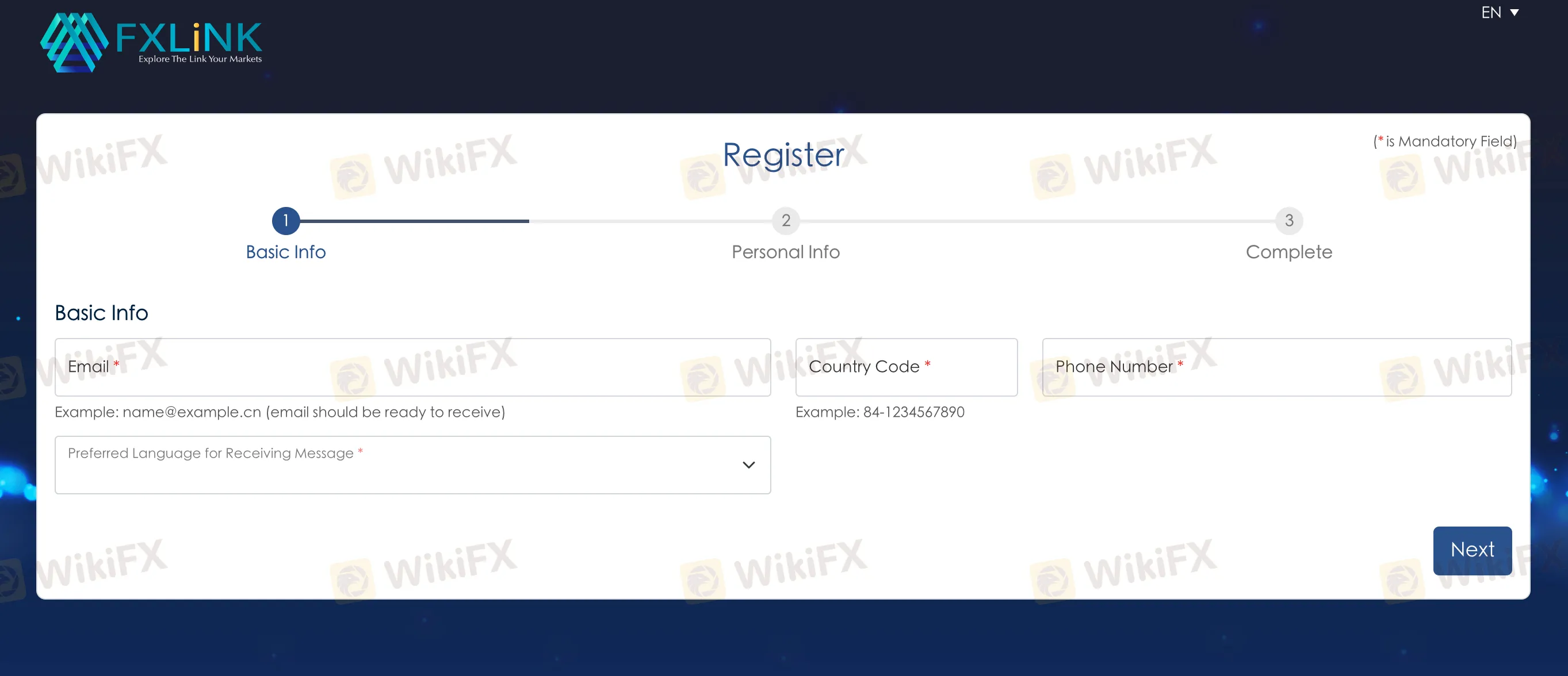 口座を開設する 口座を開設する