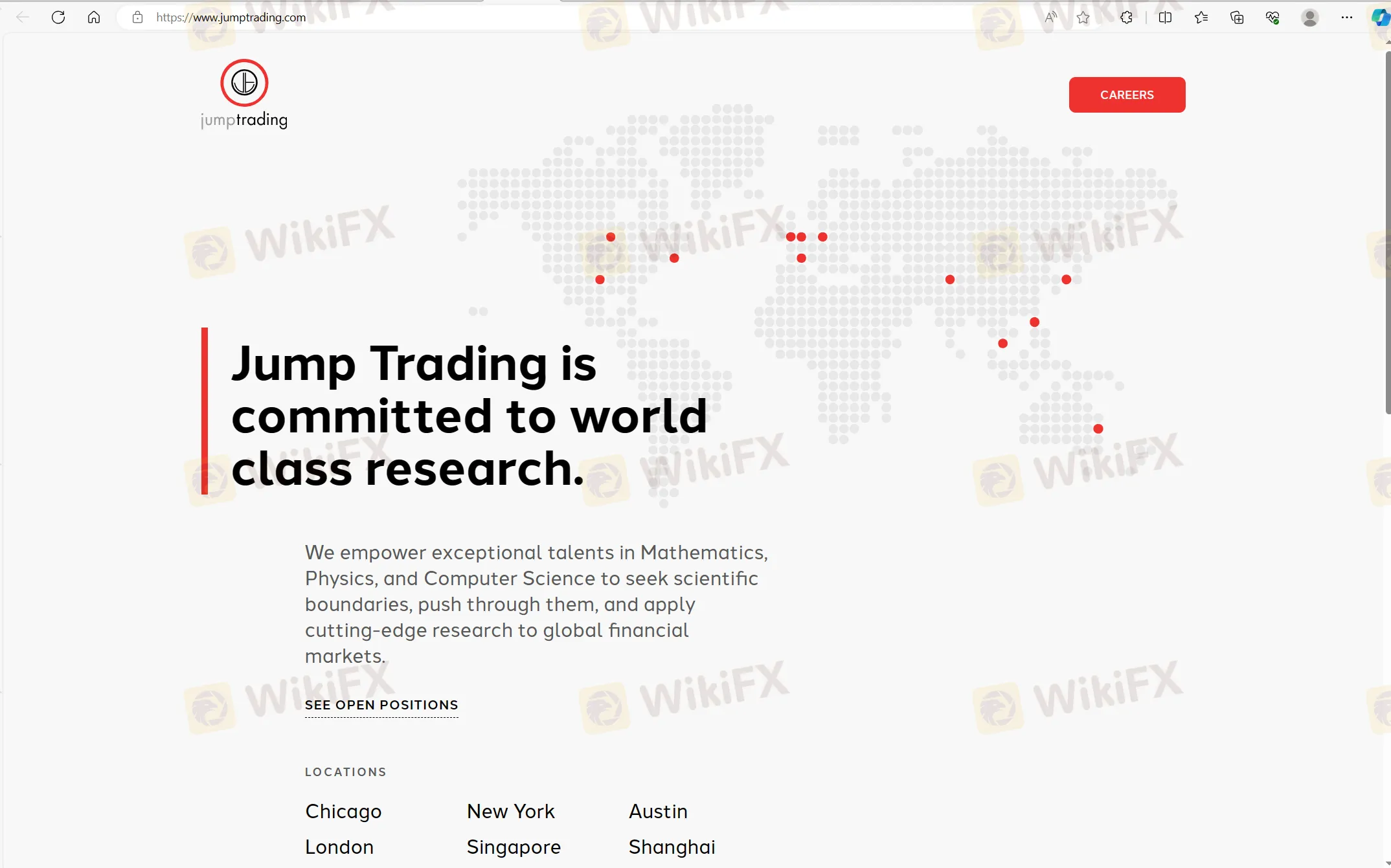 Jumptrading ana sayfası