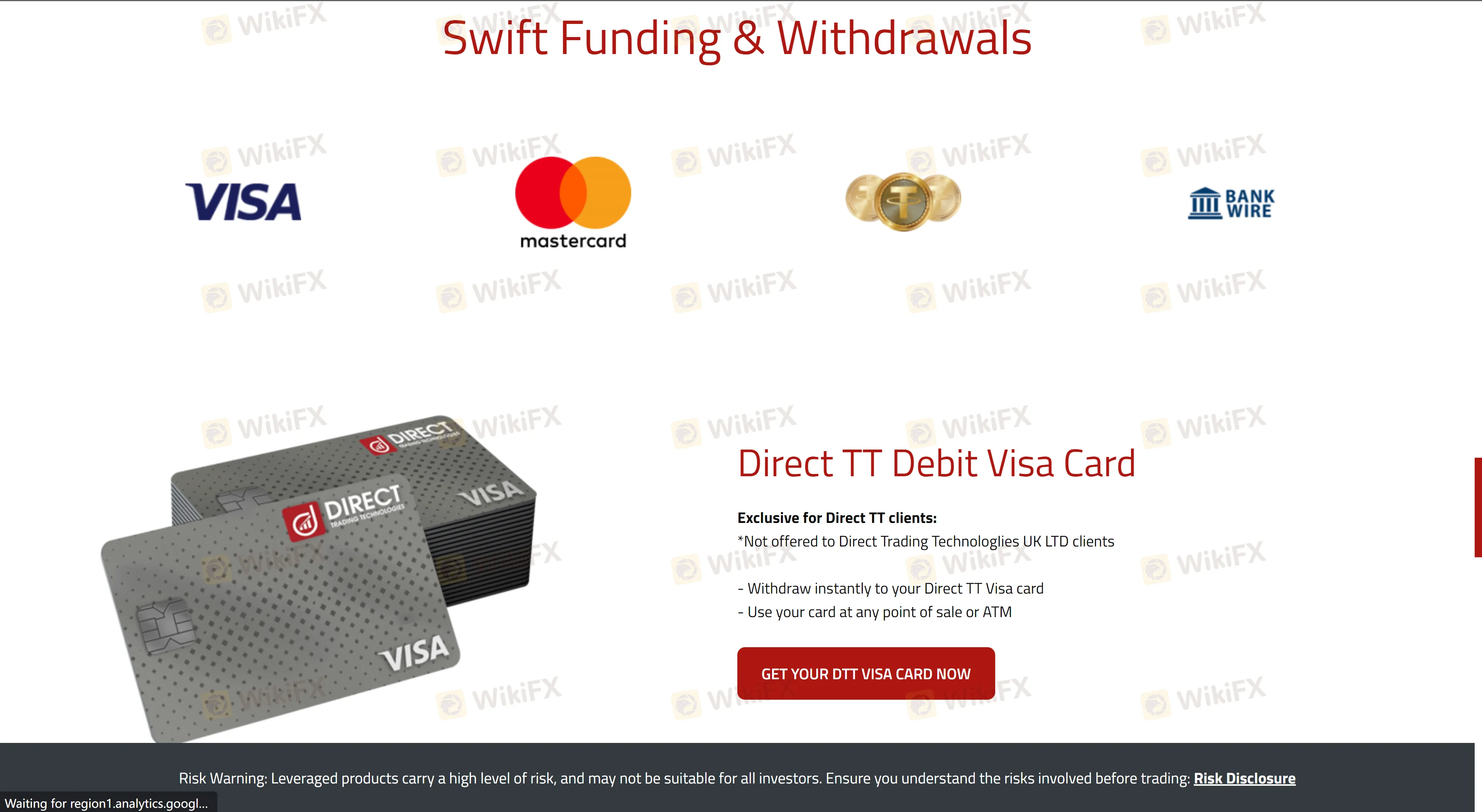 Deposit & Withdrawal