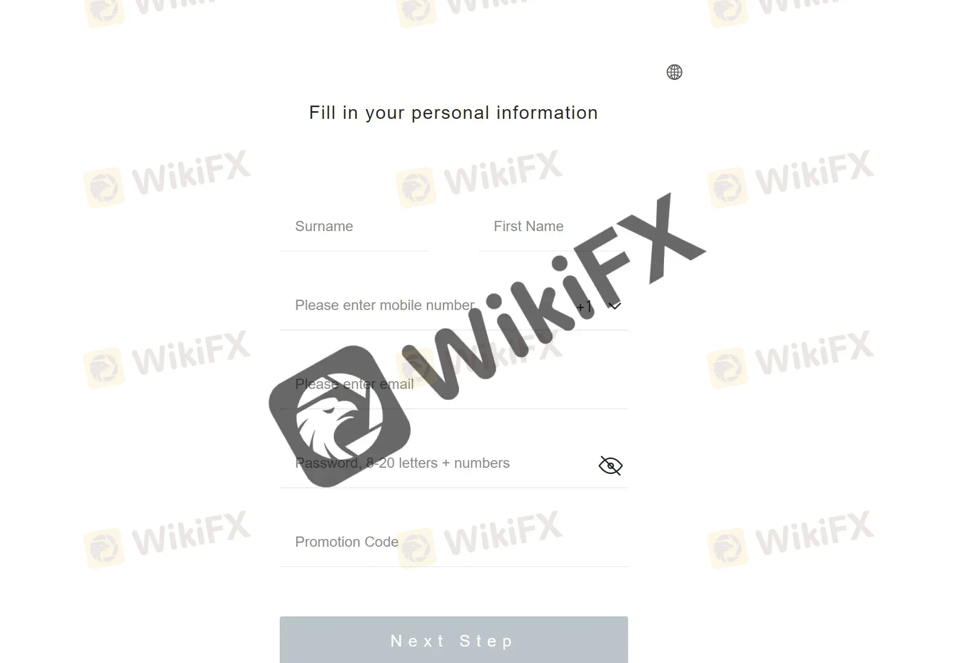 fill in required info fill in required info