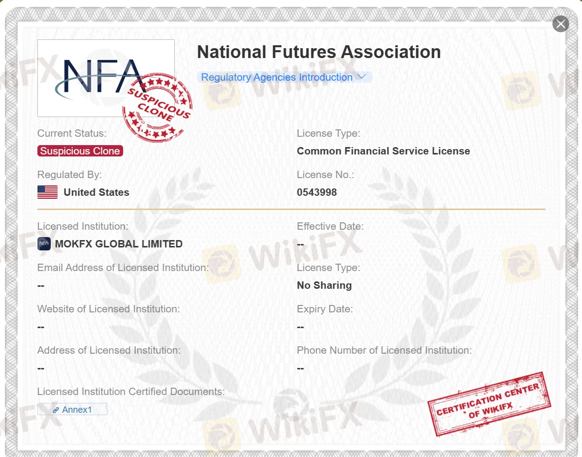 suspicious clone NFA license