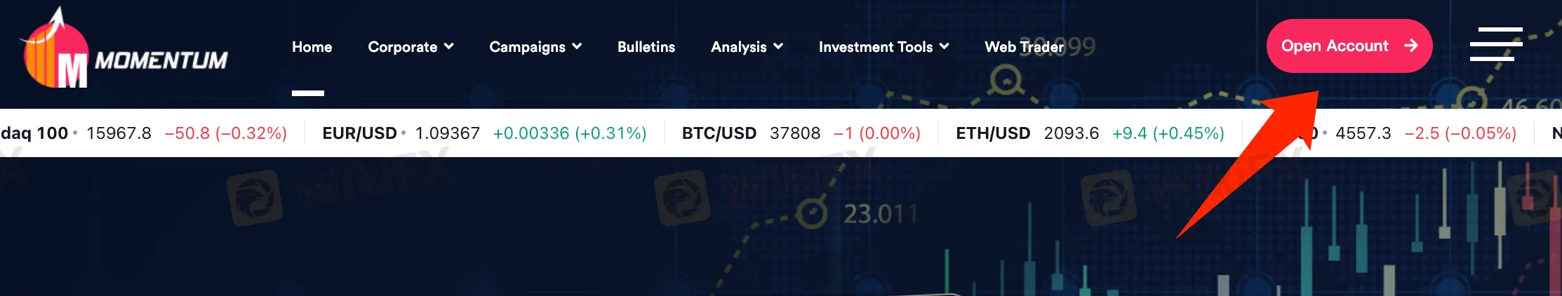 فتح الحسابات