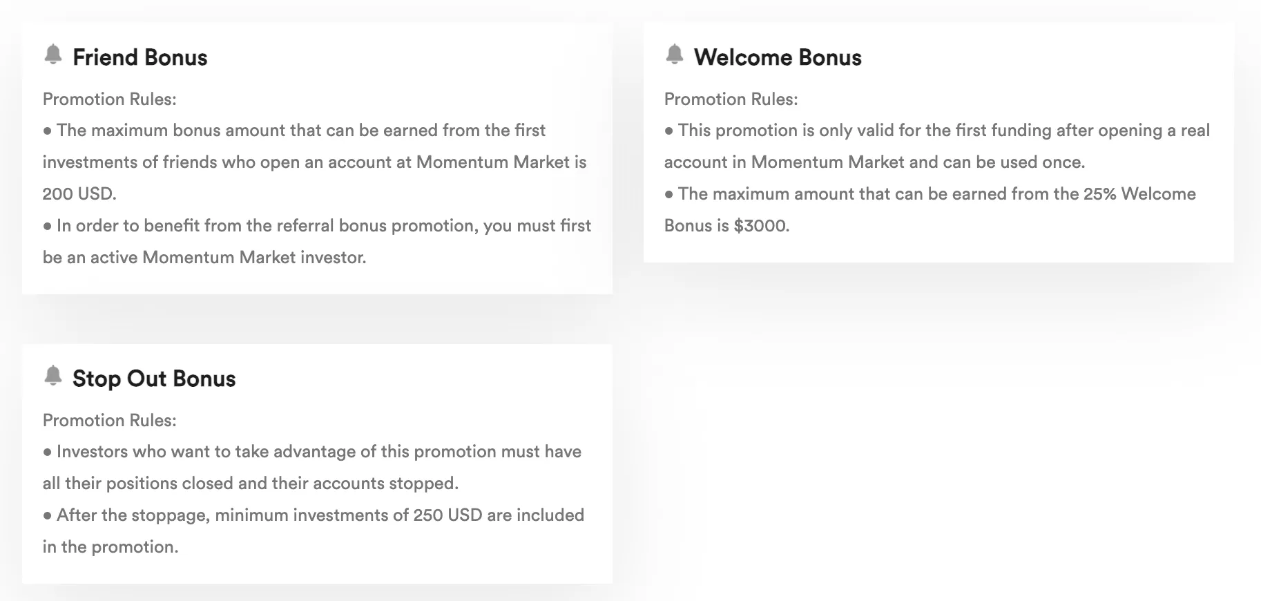 bonuses 