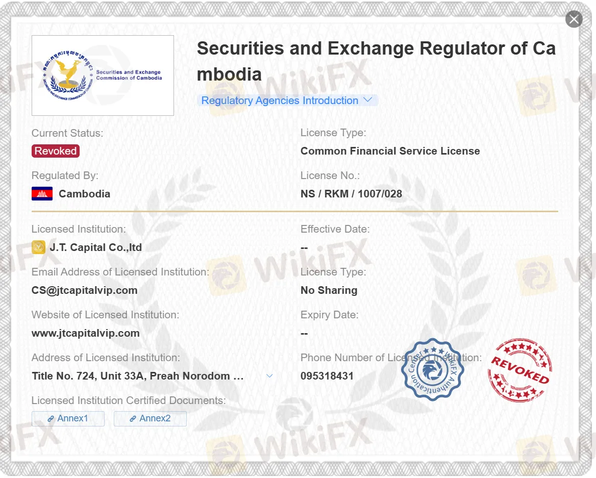 revoked SERC license