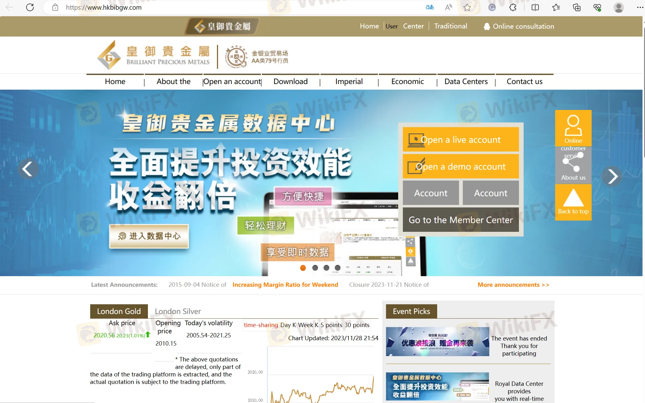 BIBFX's homepage