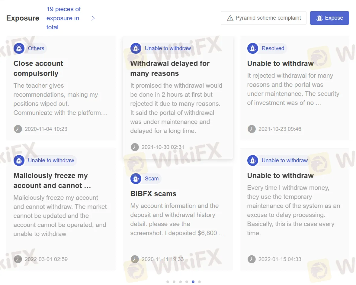 WikiFX पर उपयोगकर्ता Exposure WikiFX पर उपयोगकर्ता Exposure
