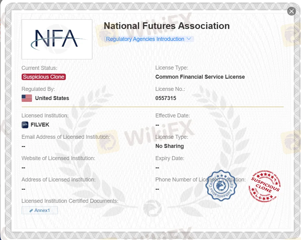 suspicious clone NFA license suspicious clone NFA license