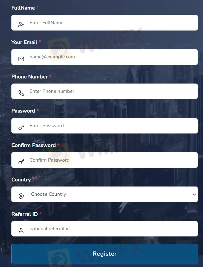 วิธีการเปิดบัญชี?