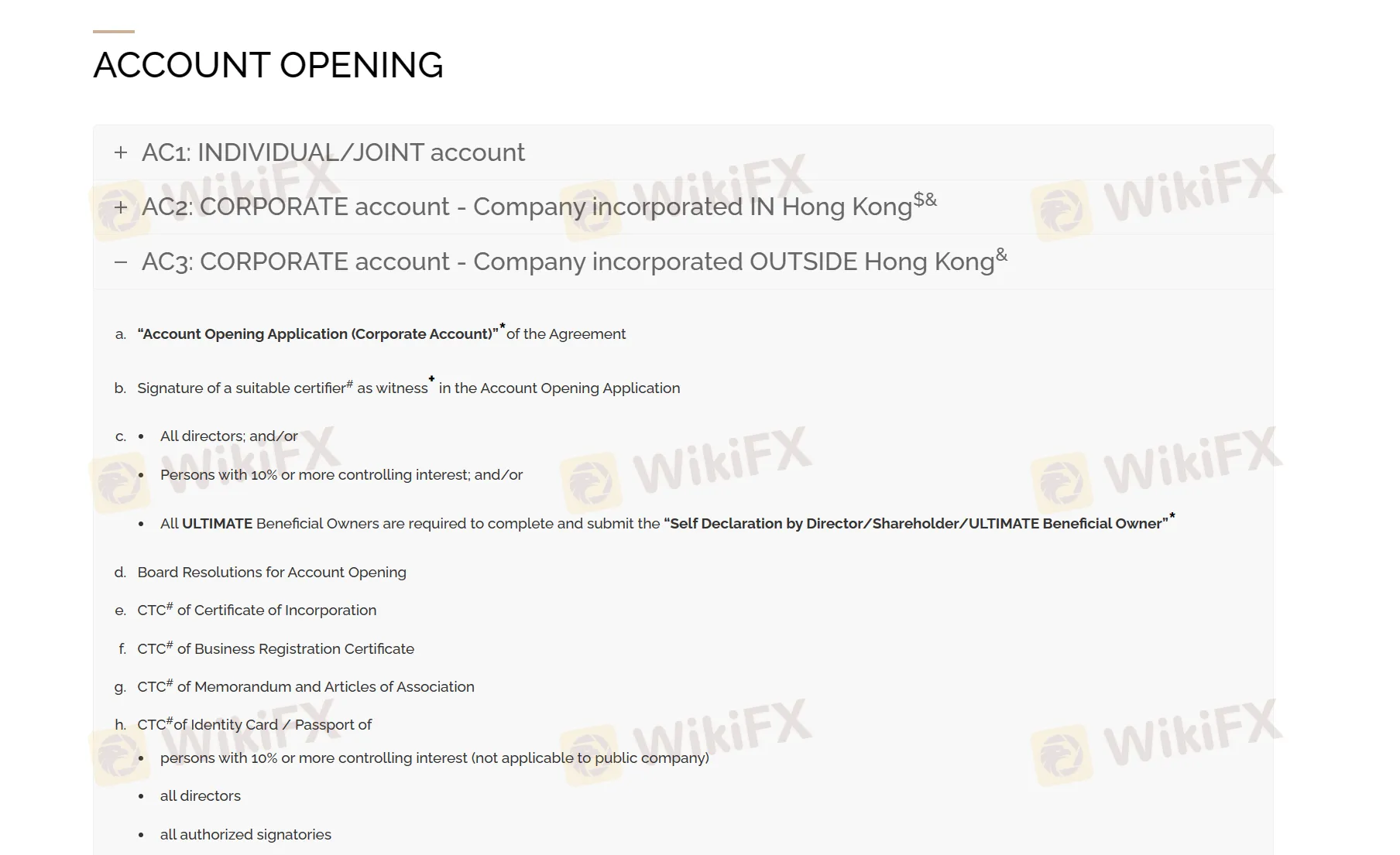 Account Opening Account Opening