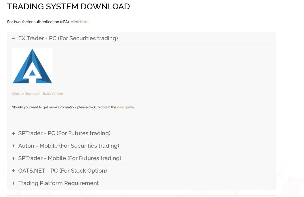 Trading Platforms