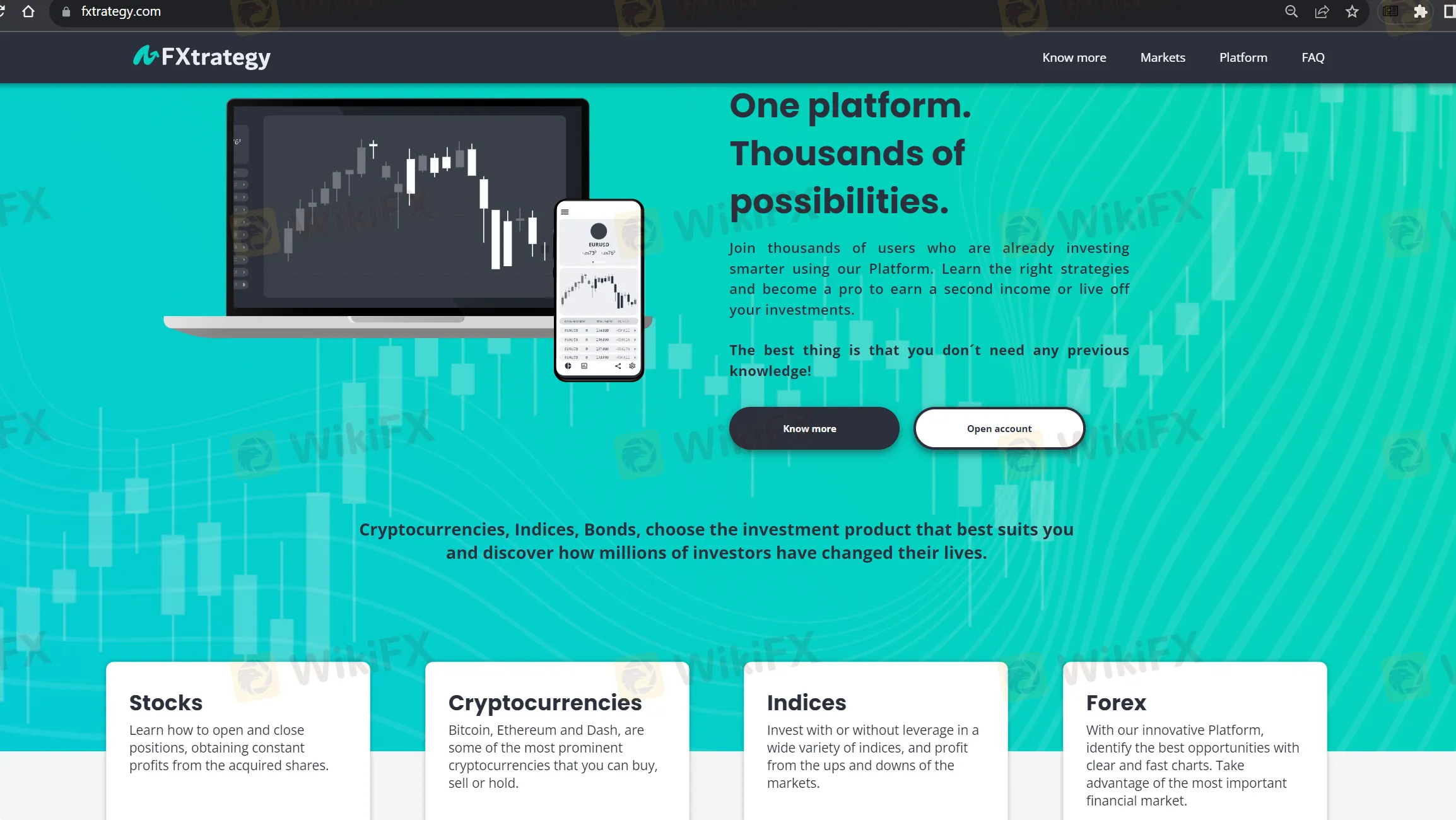 FXTRATEGY's homepage