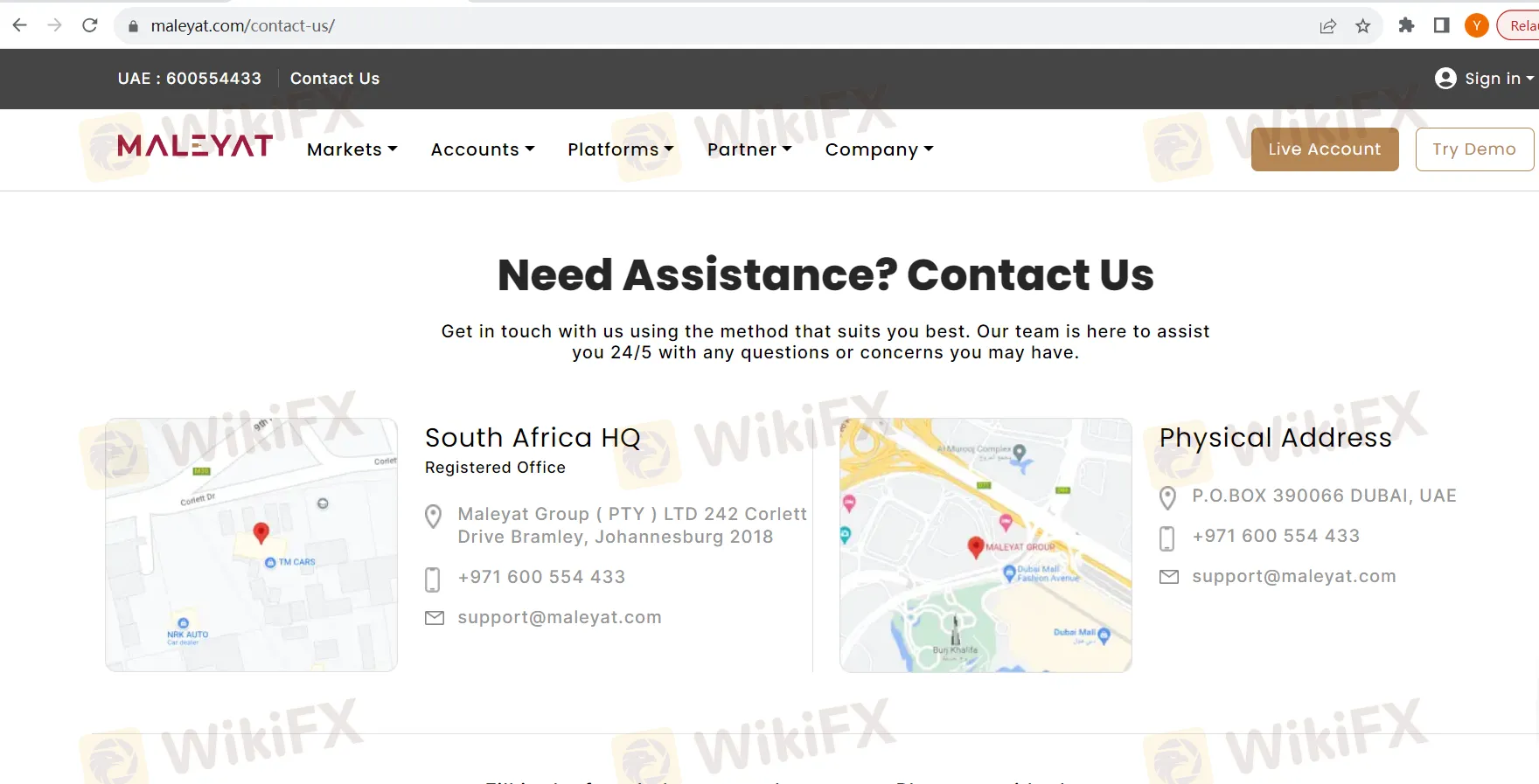 Support client