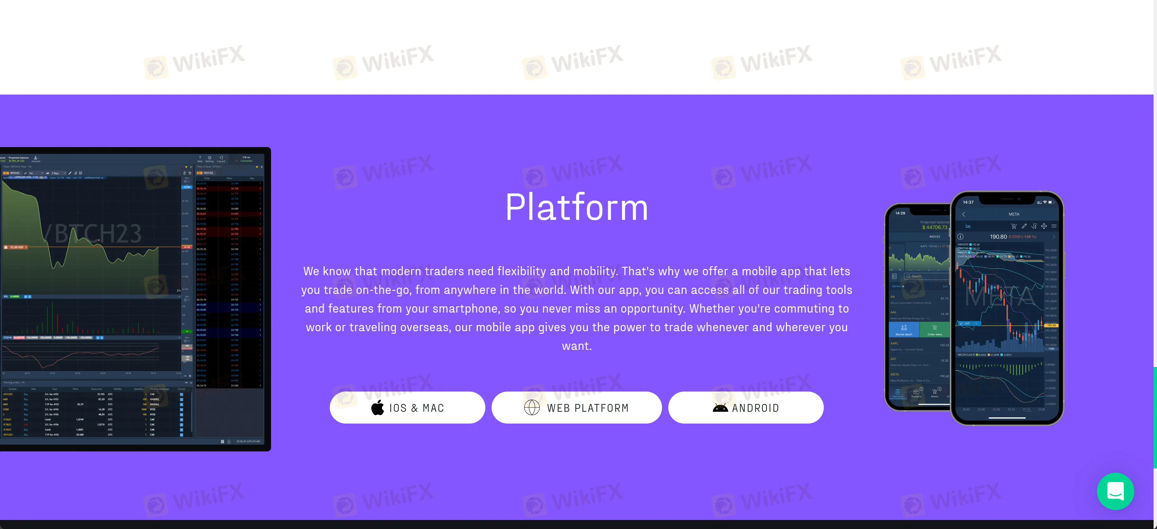Plataforma de Trading Plataforma de Trading