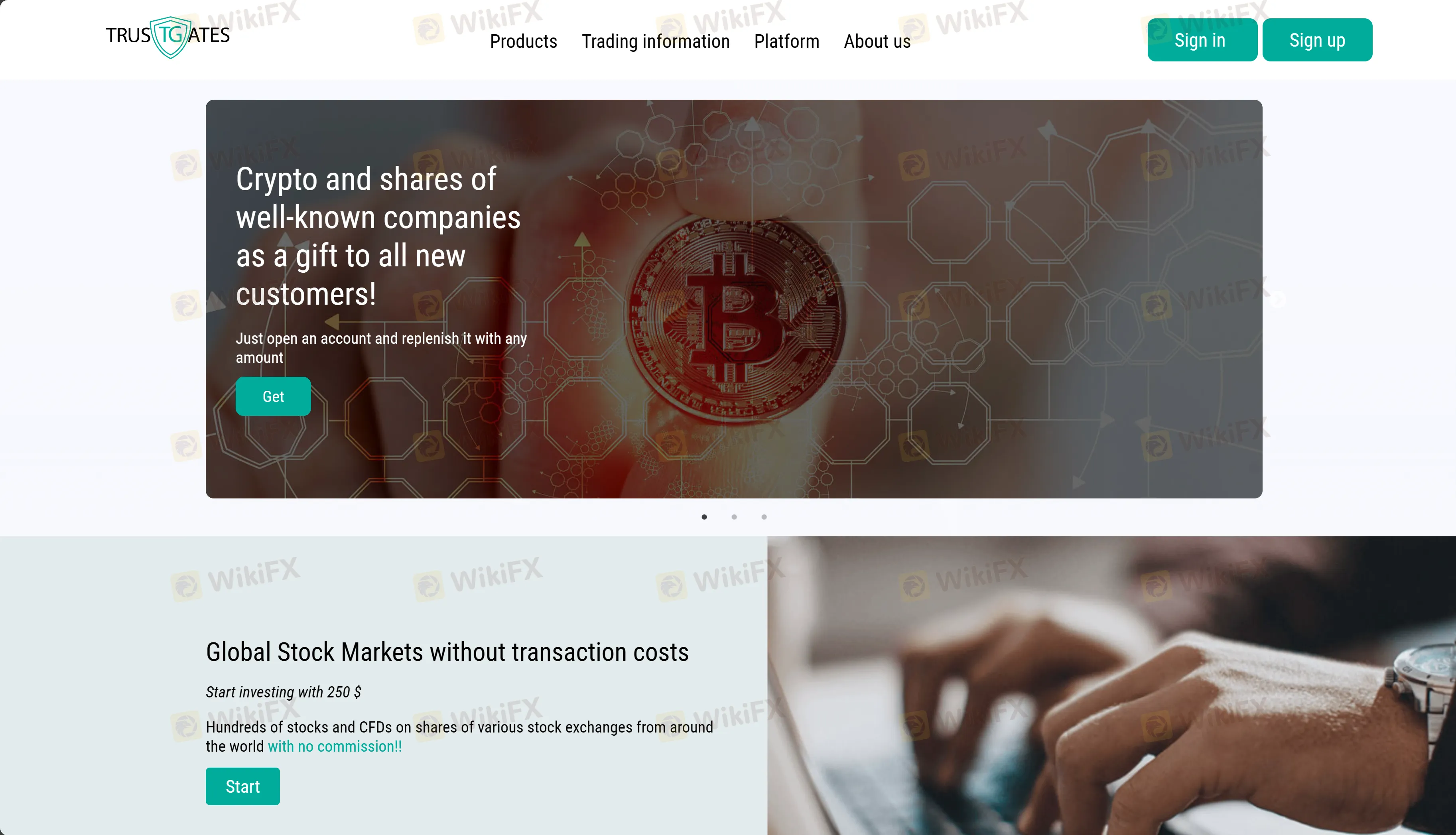 Aperçu de Trustgates