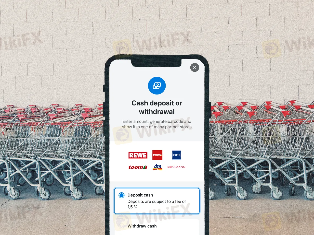 Pagdedeposito at Pagwiwithdraw