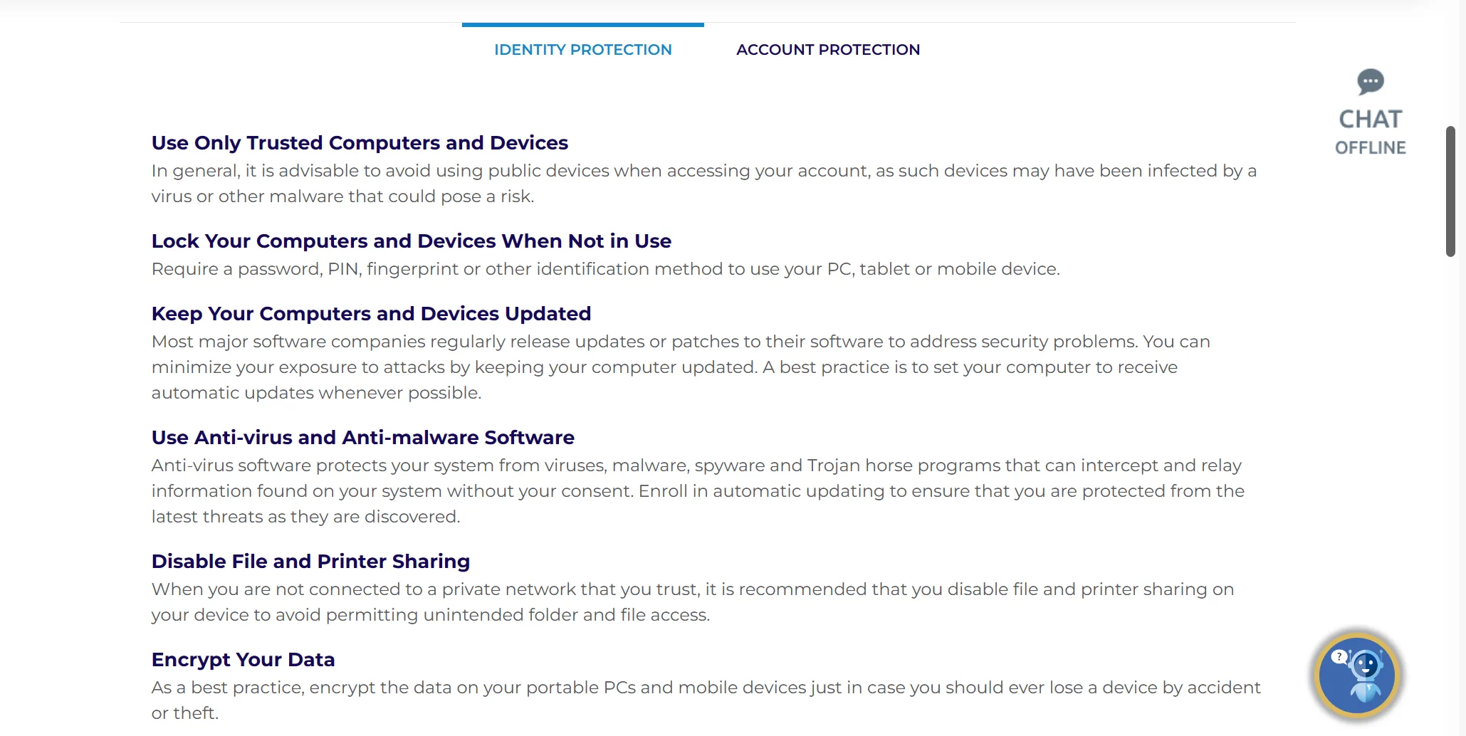 protection measures protection measures