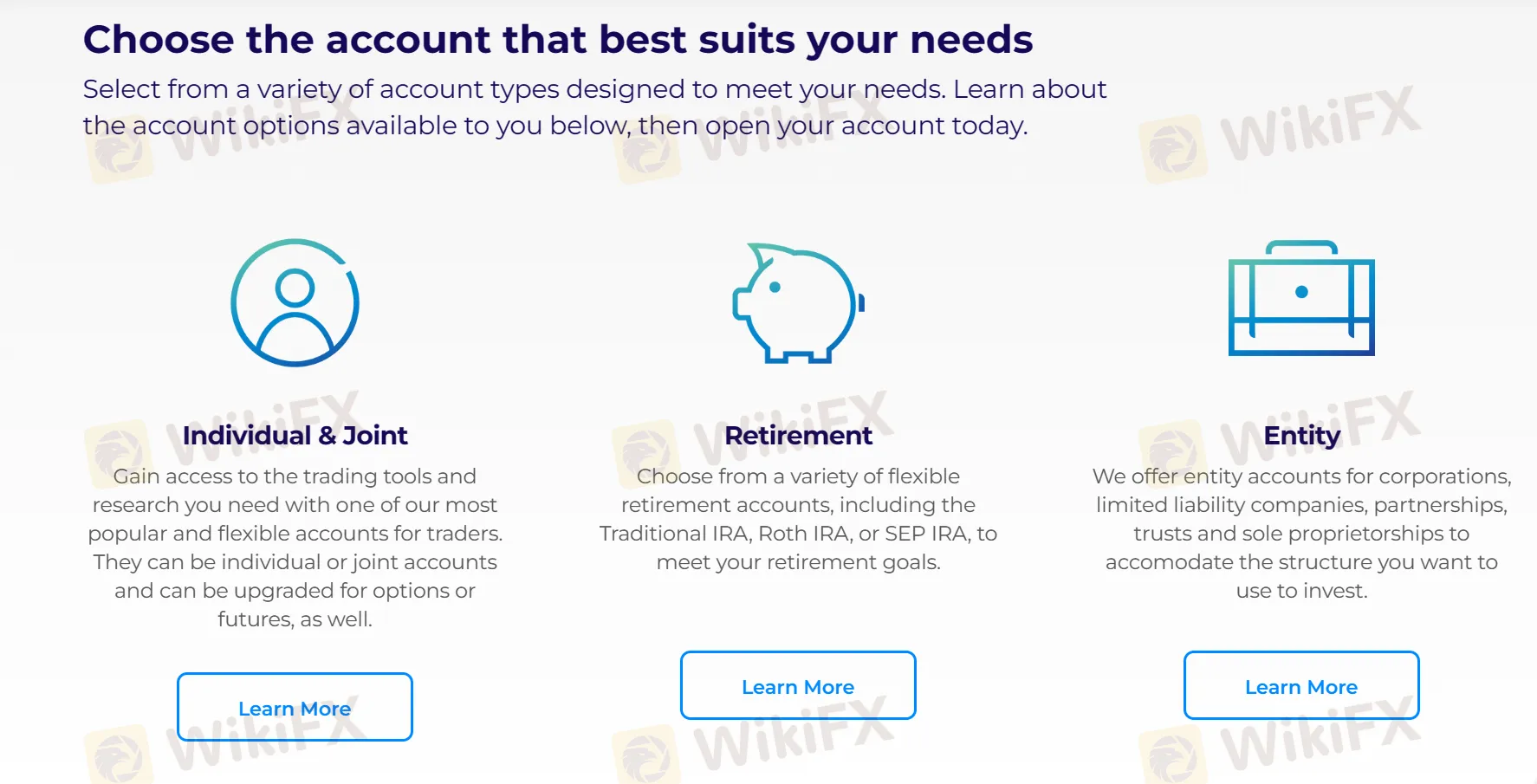 Account Types Account Types