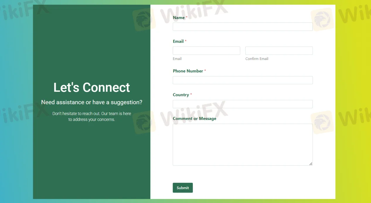 联系表格 联系表格