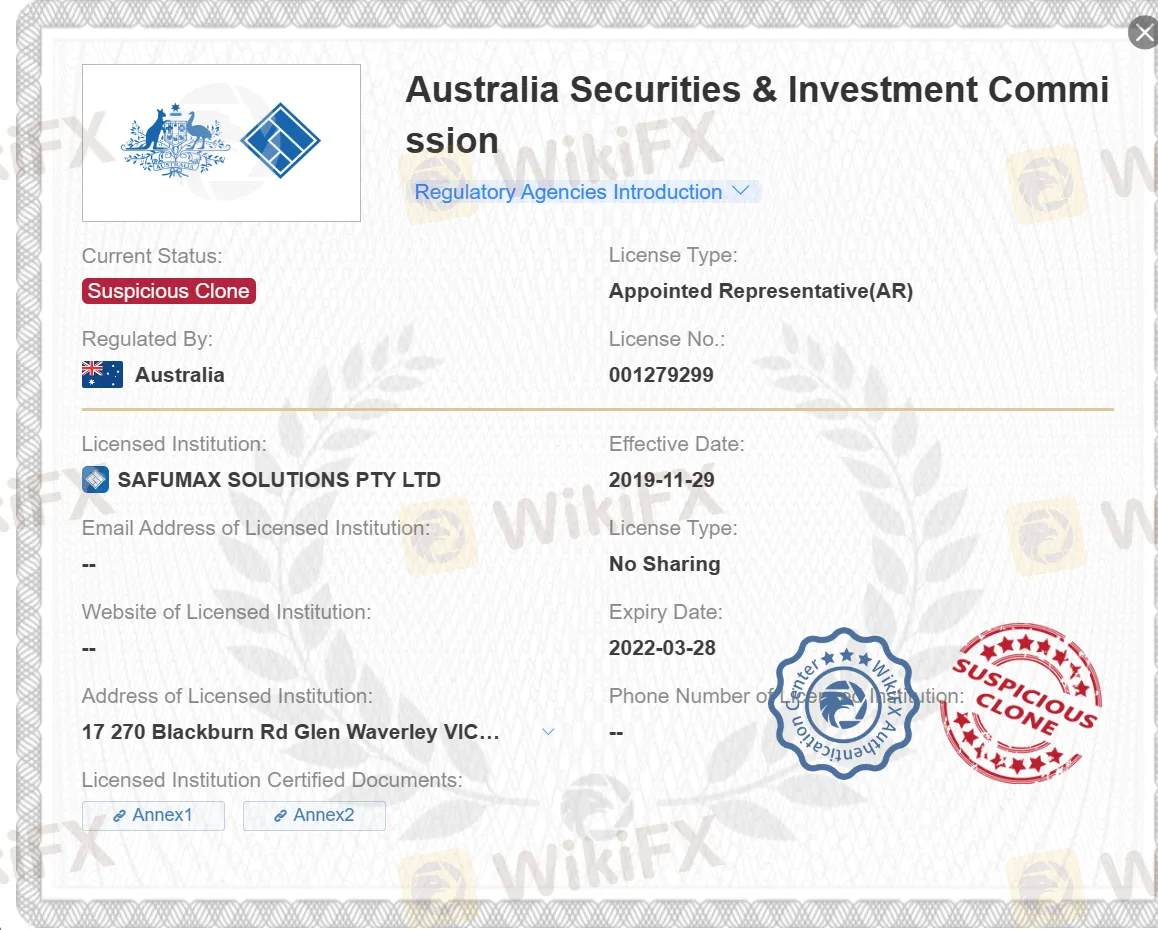 suspicious clone ASIC license