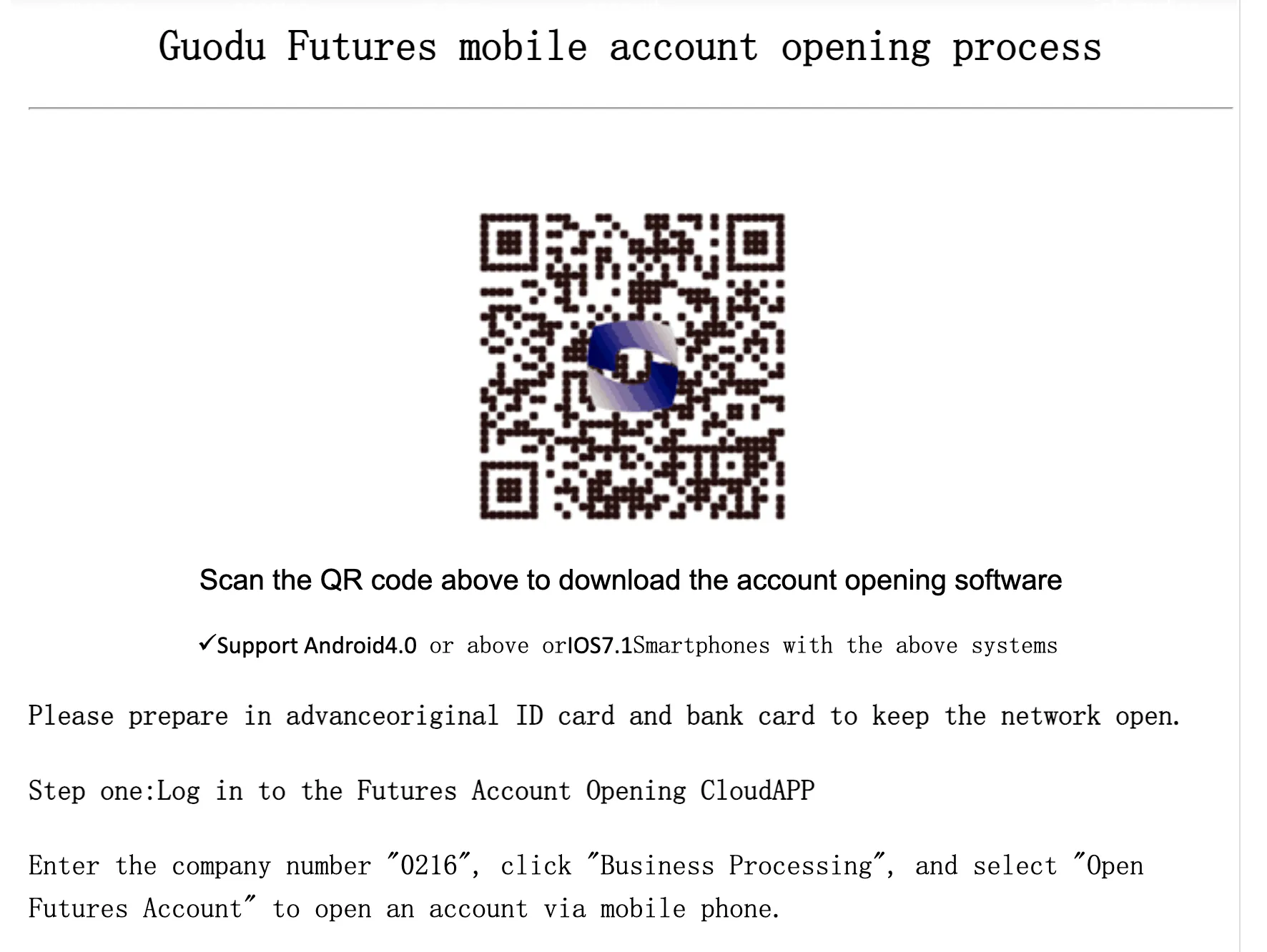 How to Open an Account? How to Open an Account?