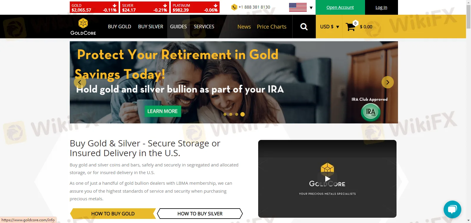 Overview of GoldCore
