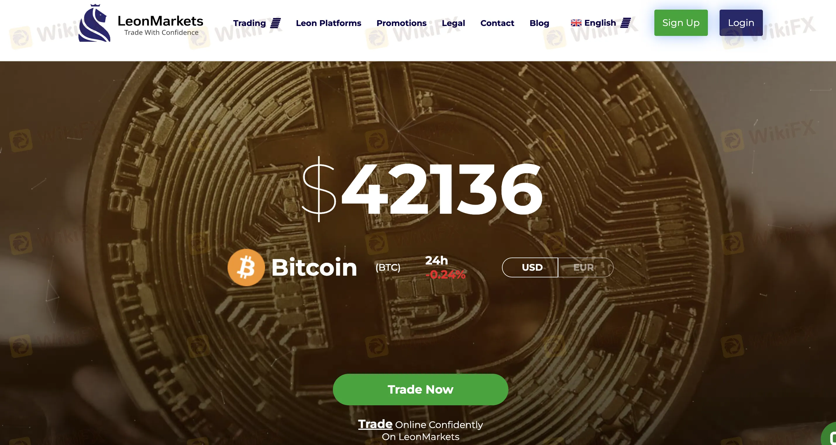 Visão geral de LeonMarkets Visão geral de LeonMarkets