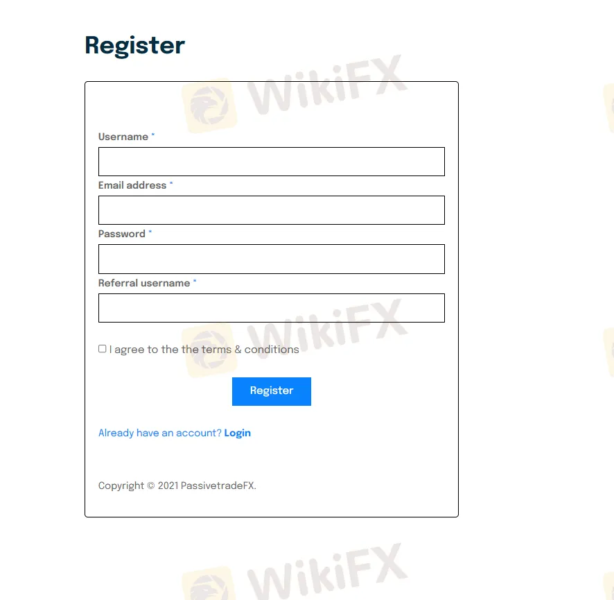 preencha as informações necessárias