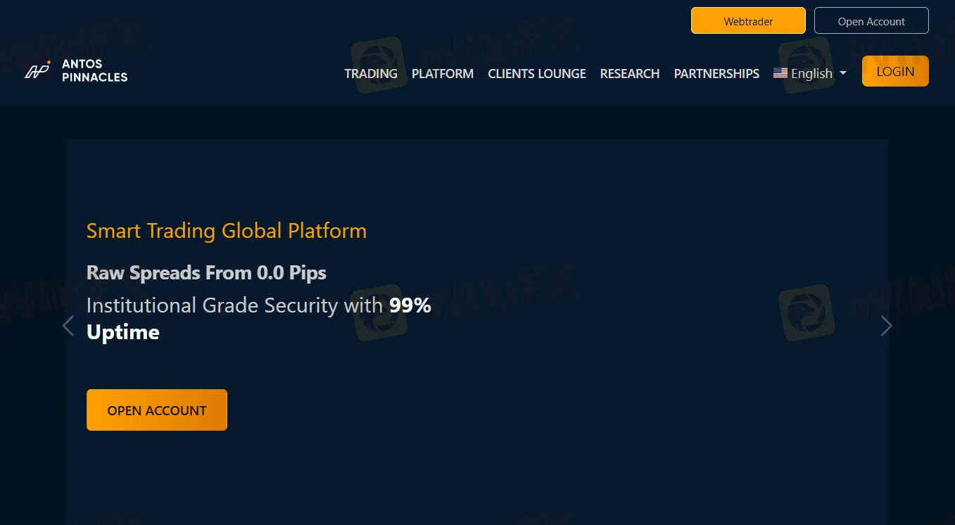 Antos Pinnacles 概览 Antos Pinnacles 概览