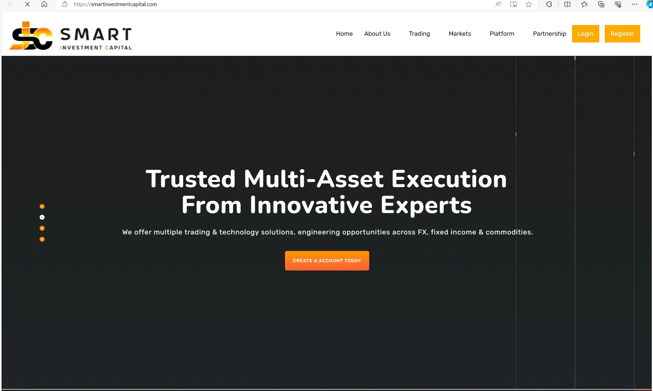 Smart Investment Capital's homepage Smart Investment Capital's homepage
