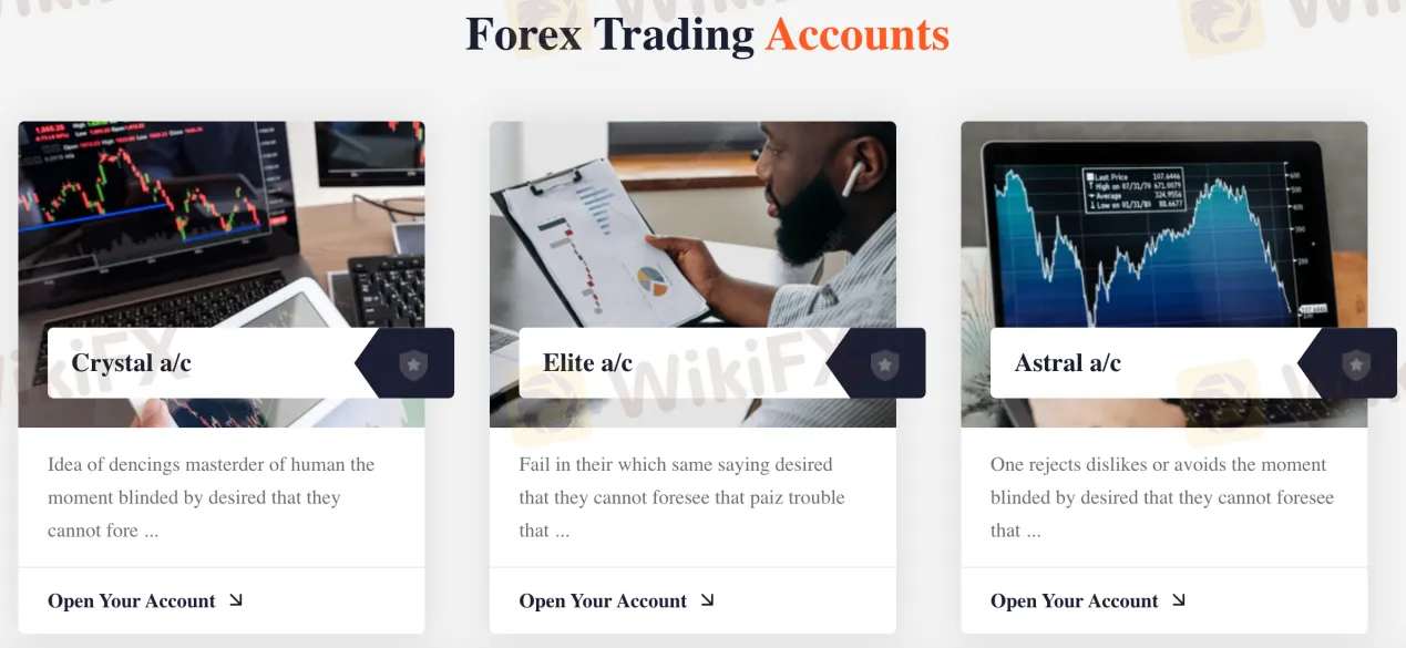 Типы счетов