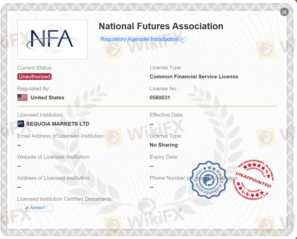 licence NFA non autorisée licence NFA non autorisée