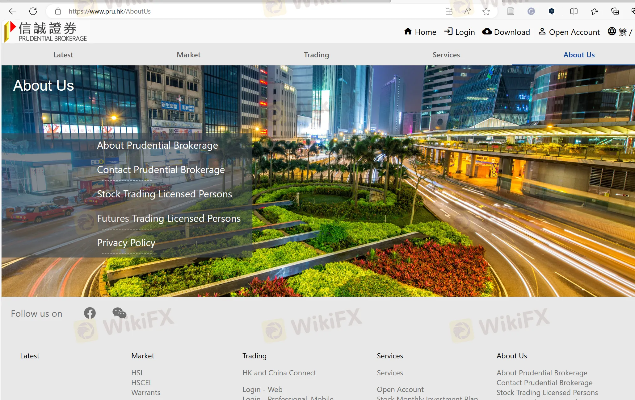 Prudential Brokerage's trang chủ Prudential Brokerage's trang chủ