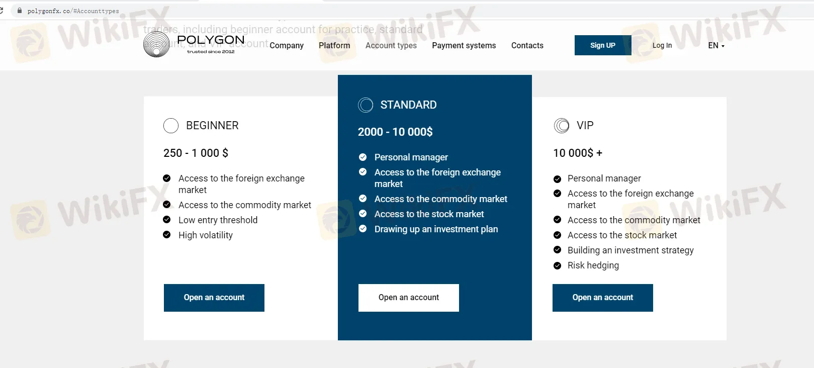 Account Types