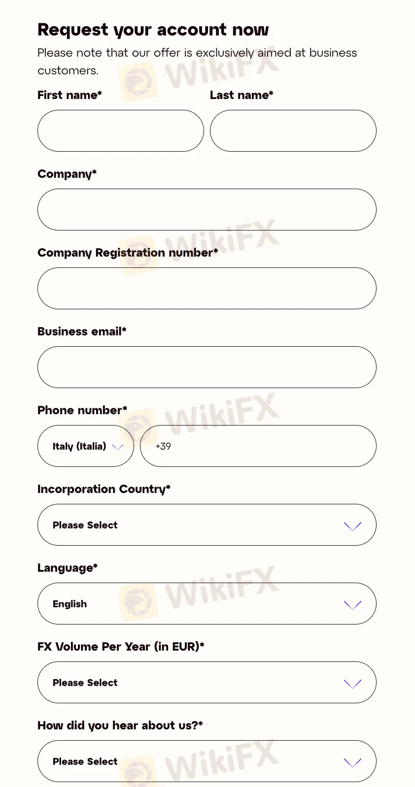 アカウントを開設する方法 アカウントを開設する方法