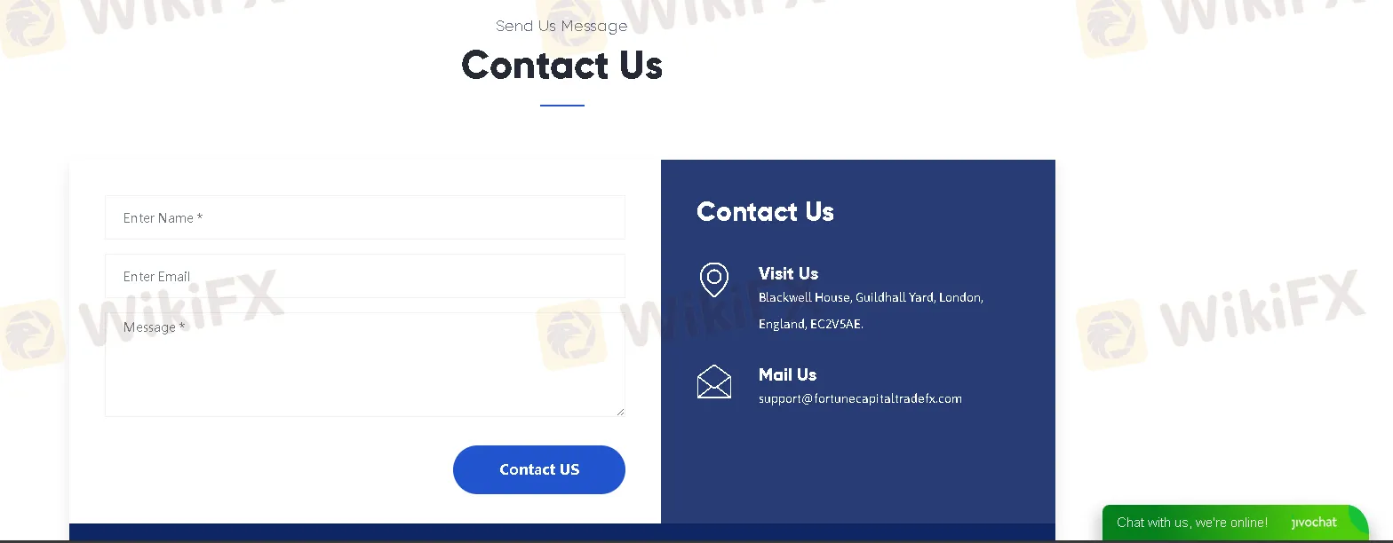 contact details