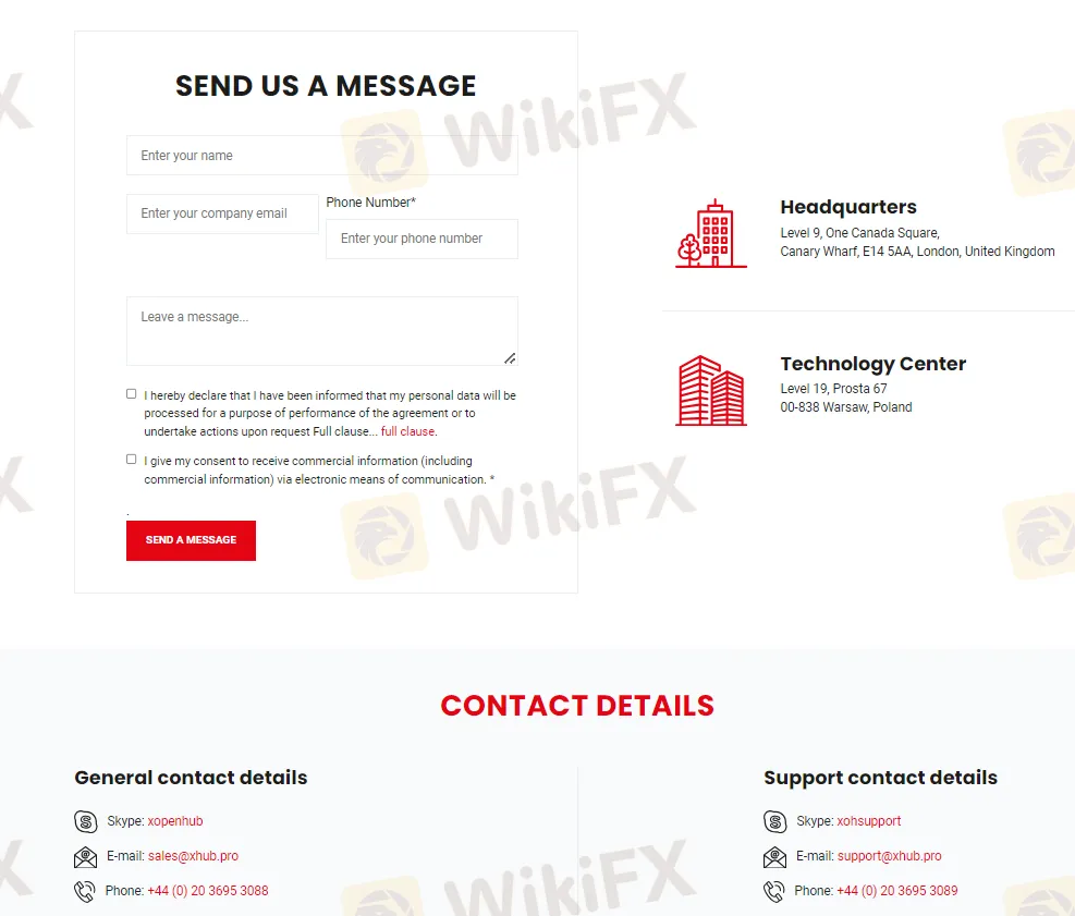 detalles de contacto detalles de contacto