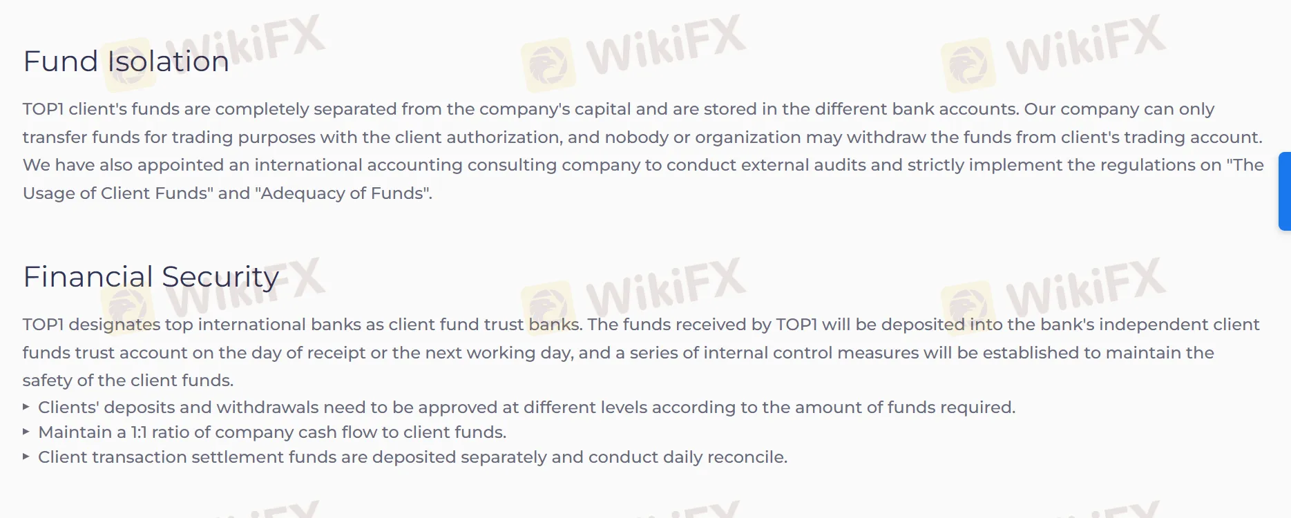 资金隔离和金融安全实践
